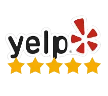 Yelp 5 Star Review Badge